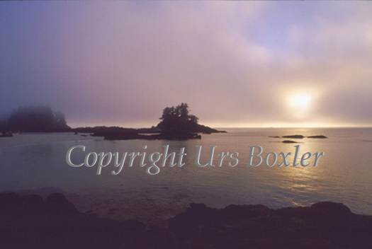  Sunset in Fogbank 